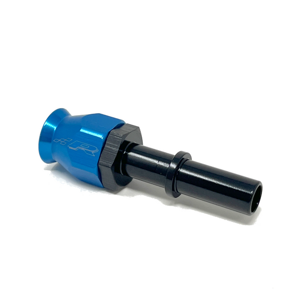 Precision Raceworks 6AN PTFE to 3/8" Male Quick Connect Fuel Line Fitting for VW / Audi / BMW