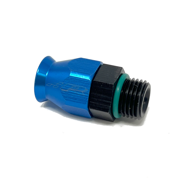 Precision Raceworks 6AN PTFE to 6AN Male ORB Fuel Line Fitting for VW / Audi / BMW