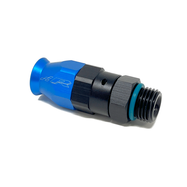 Precision Raceworks 6AN PTFE to 6AN ORB Swivel Fuel Line Fitting for VW / Audi / BMW