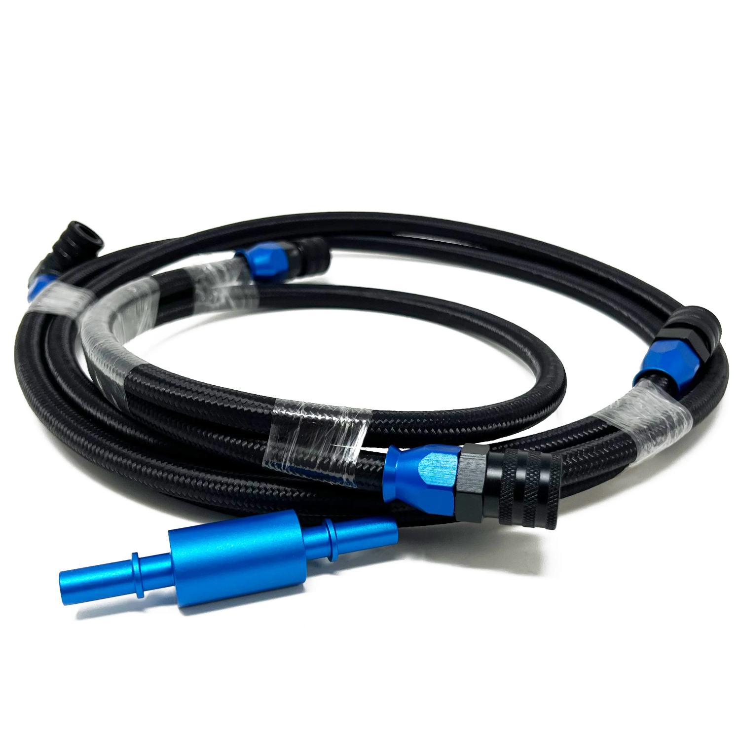 Precision Raceworks 6AN Performance Fuel Line Upgrade — BMW E61 535i (E60) (2004–2010)