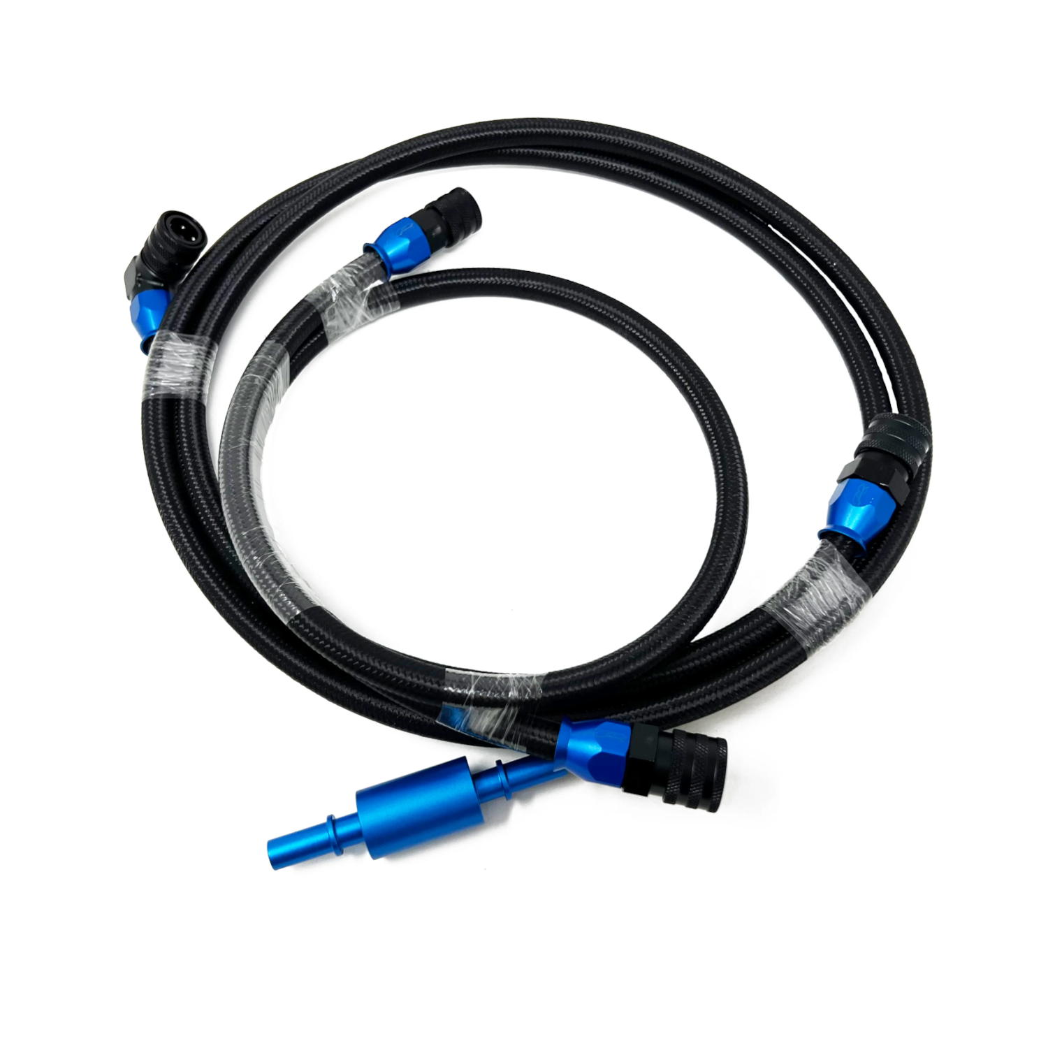 Precision Raceworks 6AN Performance Fuel Line Upgrade — BMW E61 535i (E60) (2004–2010)