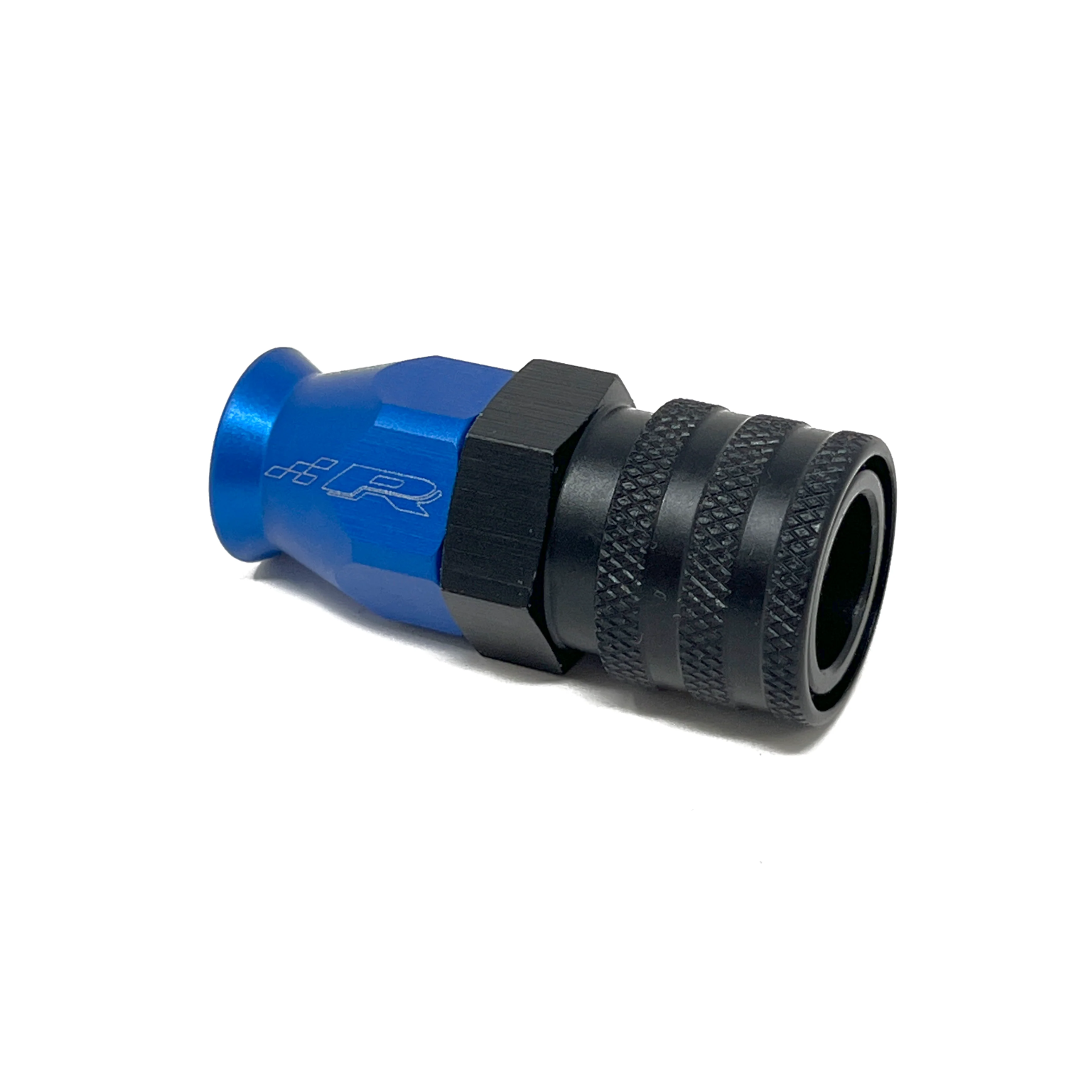 Precision Raceworks 6AN to 3/8" Female Quick Connect PTFE Fuel Line Fitting — VW / Audi / BMW