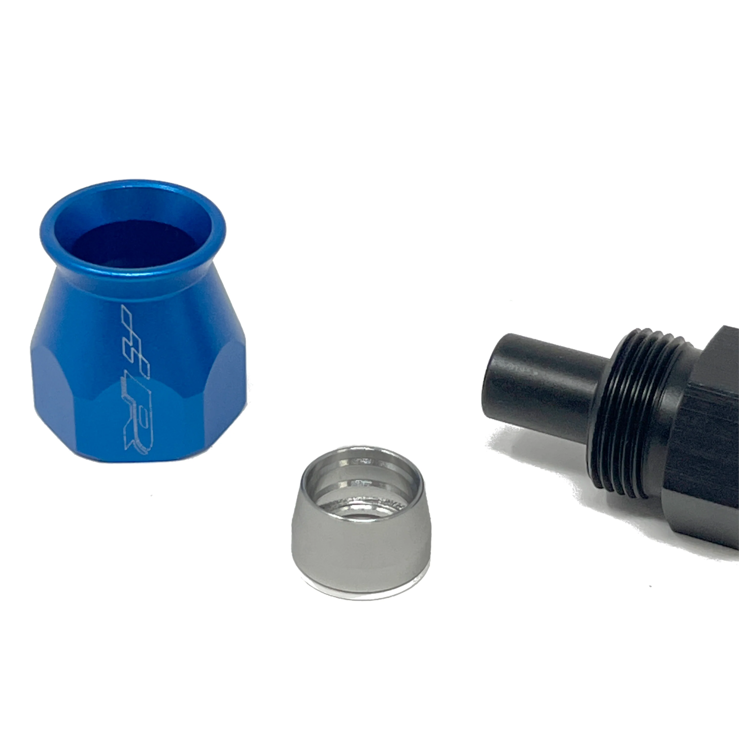 Precision Raceworks 6AN to 6AN Flare Fuel Line Fitting — VW / Audi / BMW