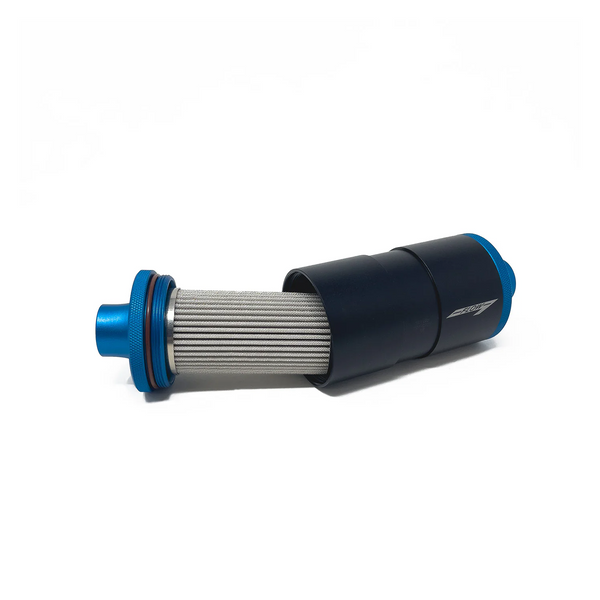 Precision Raceworks 8AN Single In/Out Fuel Filter for VW / Audi / BMW