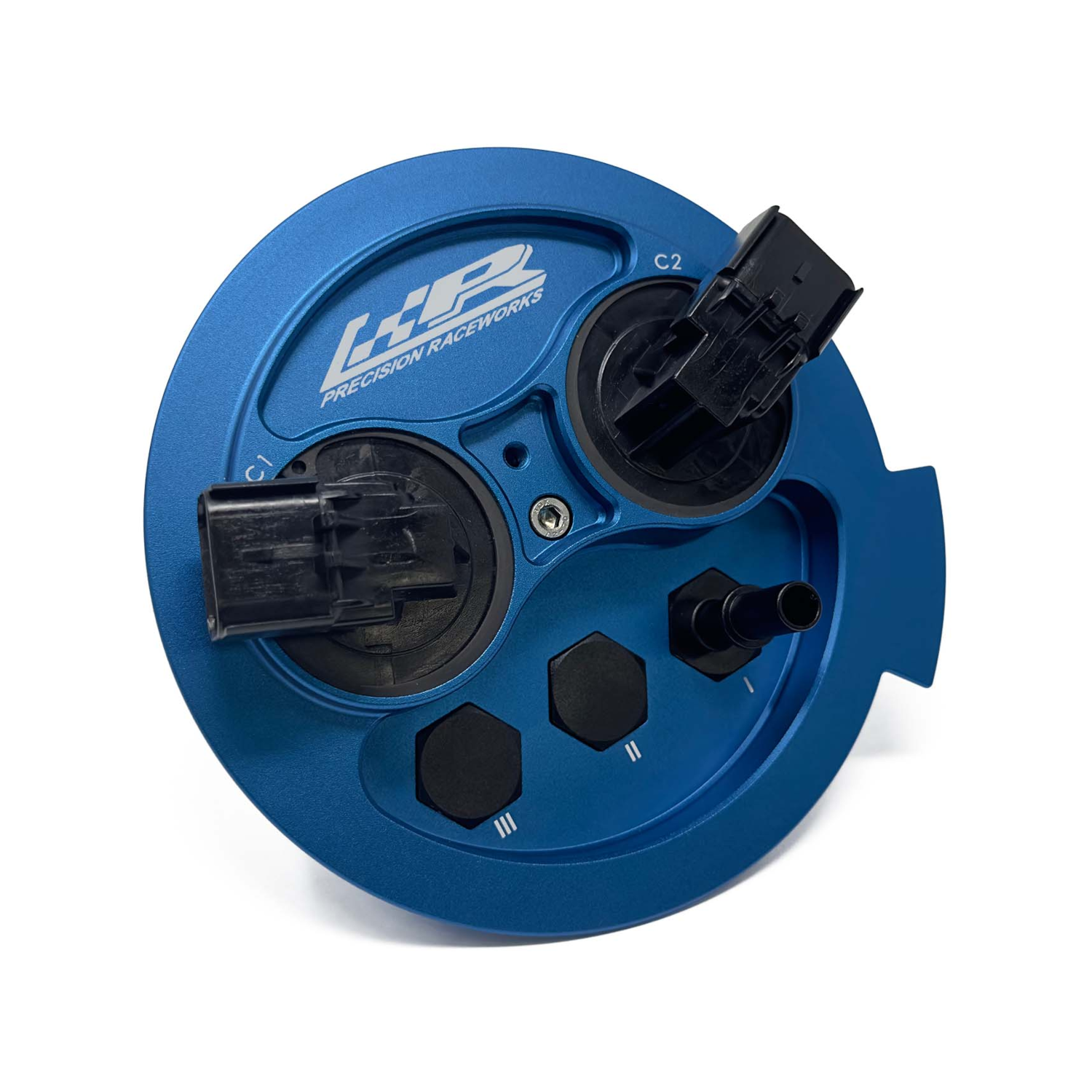 Precision Raceworks Billet Fuel Pump Top Hat — BMW Supra (A90) (MK5) (2006–2009)