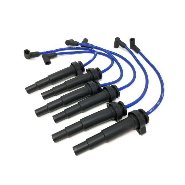 Precision Raceworks Spark Plug Wires — BMW Multi-Platform Fitment (E60/E82/E88/E90/E92/E93/F01/F02) (2004–2015)