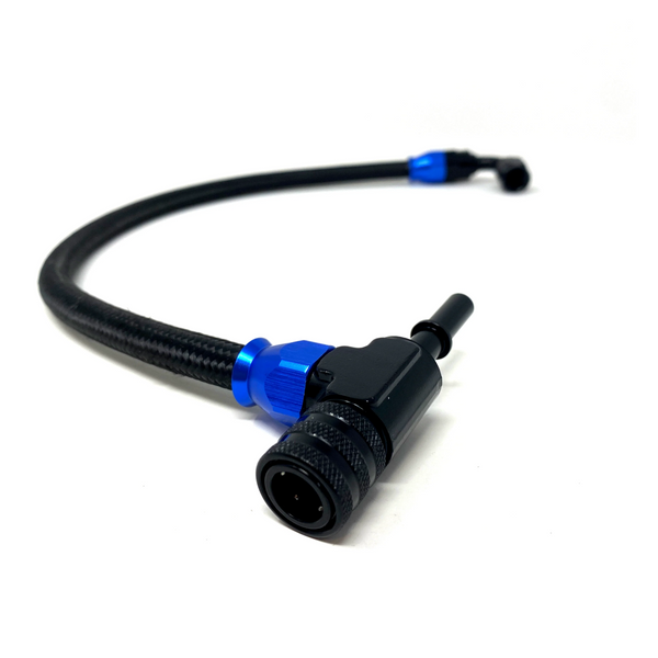 Precision Raceworks Top Mount Port Injection Fuel Line — BMW Multi-Platform Fitment (E60/E82/E88/E90/E92/E93/F01/F02/F06/F12/F13/F10/F22/F23/F30/F34/F32/F33/F36/F87) (2004–2021)