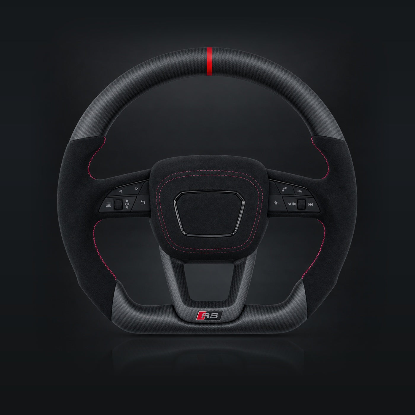 Carbon fiber steering wheel for Audi Q5 SQ5 FY