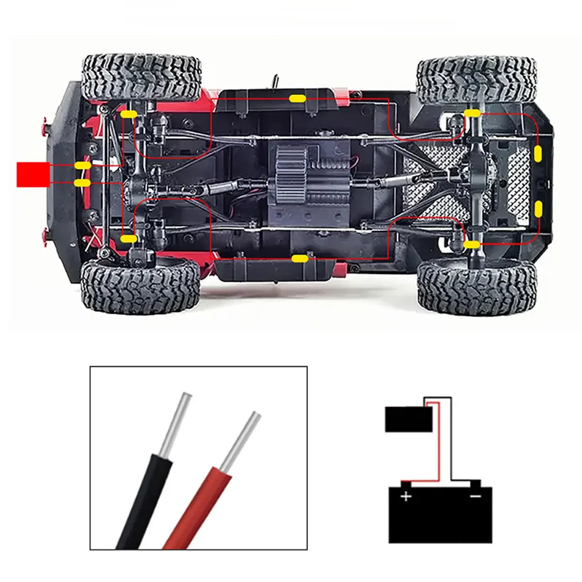 RGB Neon LED Rock Lights - Chassis Underglow Kit