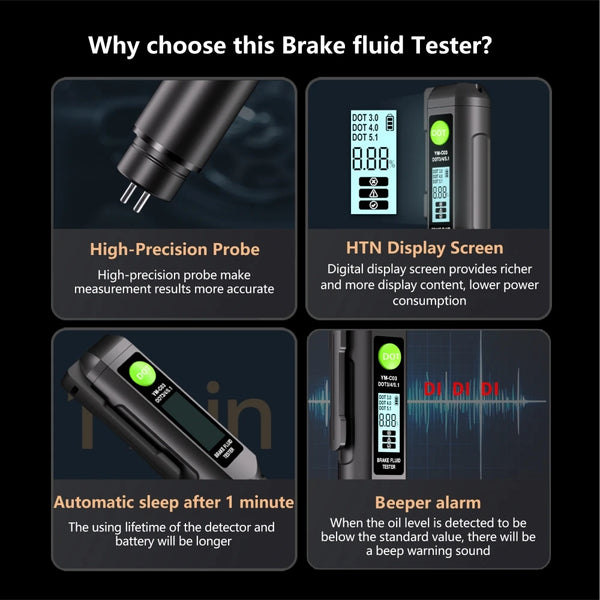 Professional Digital Brake Fluid Tester Pen