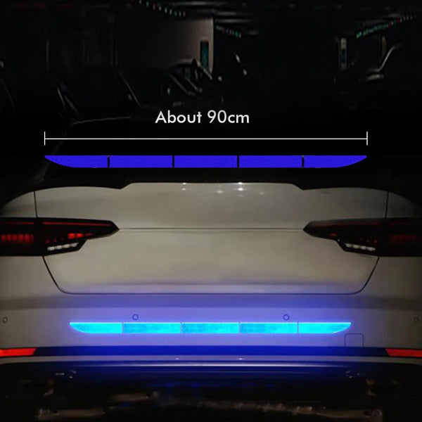 Reflective Car Safety Sticker - Trunk Warning Strip