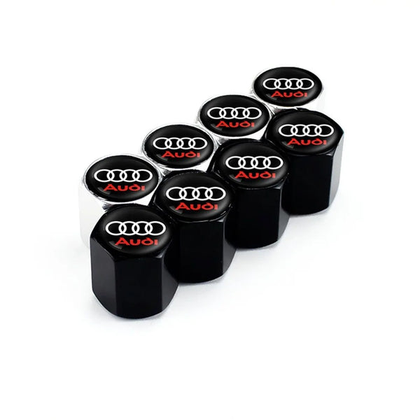 Valve Stem Caps for Audi - Keychain Locking Tool