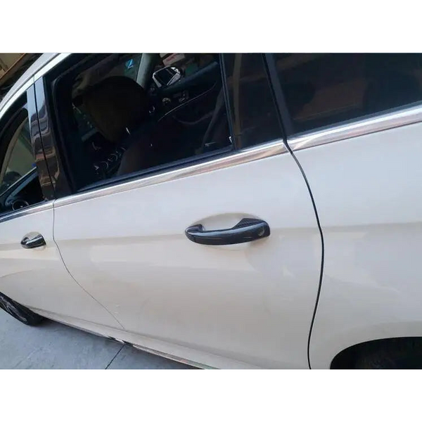 Real Carbon Fiber Door Handle Covers for Mercedes-Benz