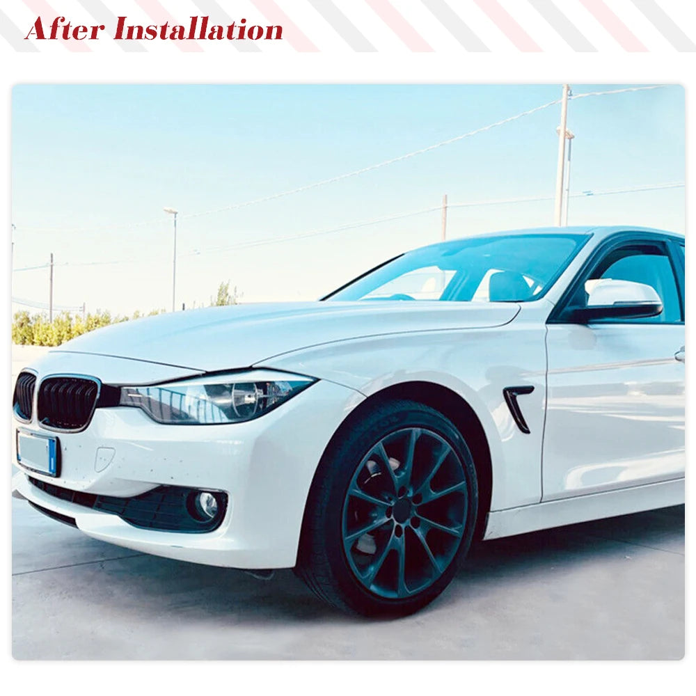 Dry Carbon Side Fender Air Intake Cover Trim for BMW 4 Series F32/F33/F36 (2014-2019)