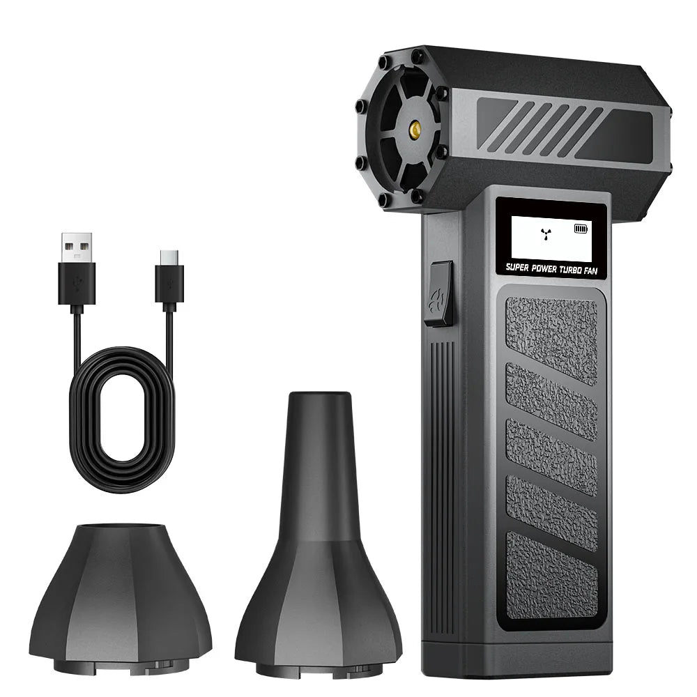 Portable Car Turbo Air Blower - 130,000 RPM Vacuum Cleaner