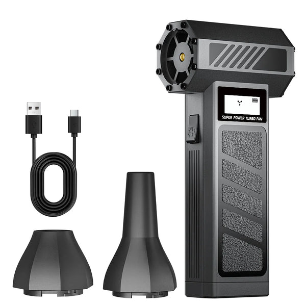 Portable Car Turbo Air Blower - 130,000 RPM Vacuum Cleaner