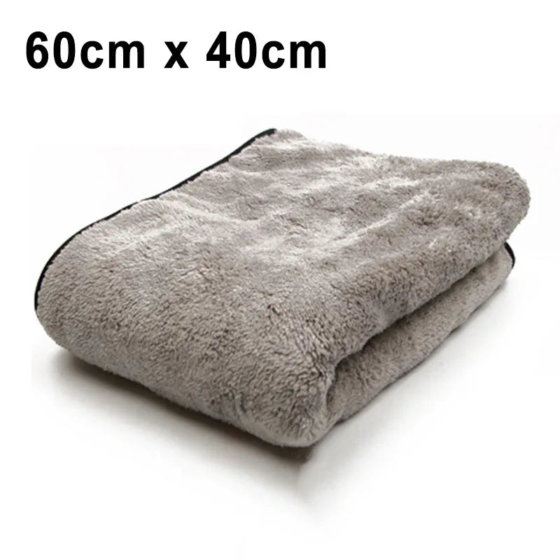 Microfiber Car Wash Towel - Ultra-Absorbent Detailing Cloth