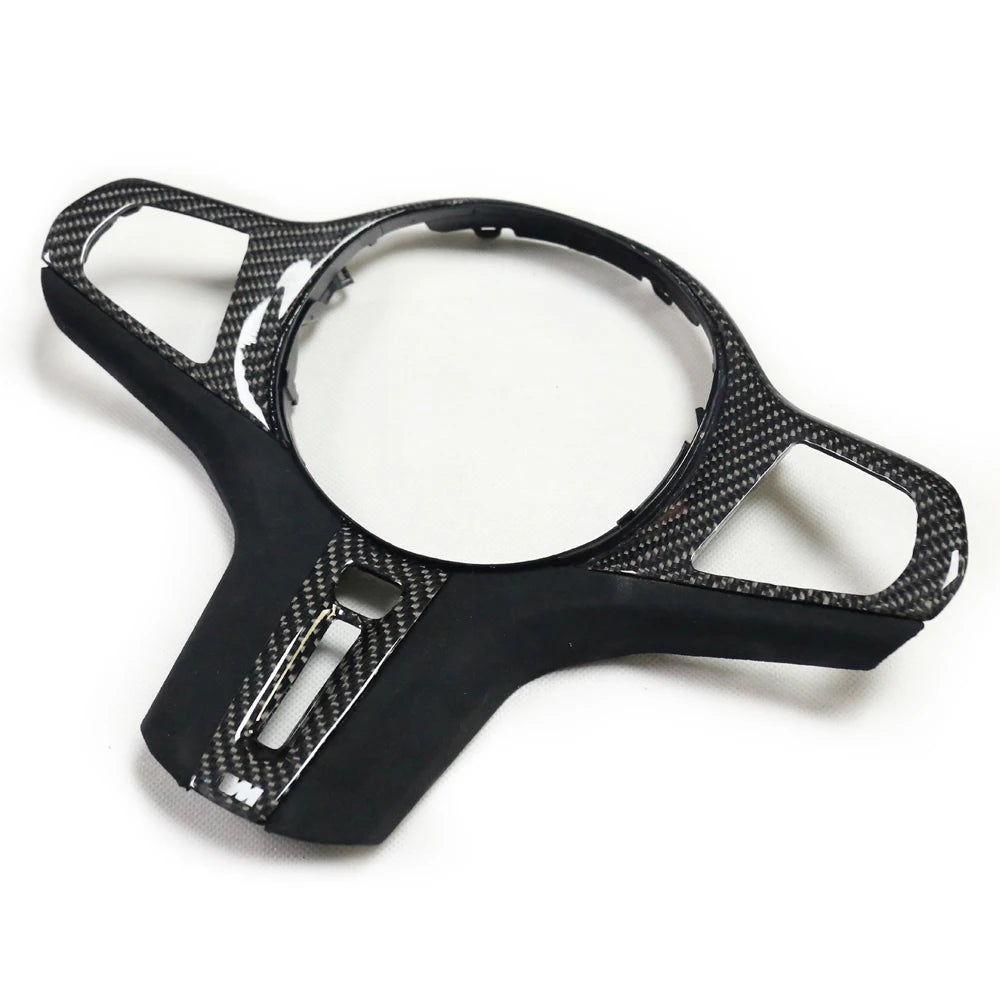 Carbon Fiber Steering Wheel Trim for BMW X3M F97 / X4M F98 / X5M F95 / X6M F96 (2020-2023)