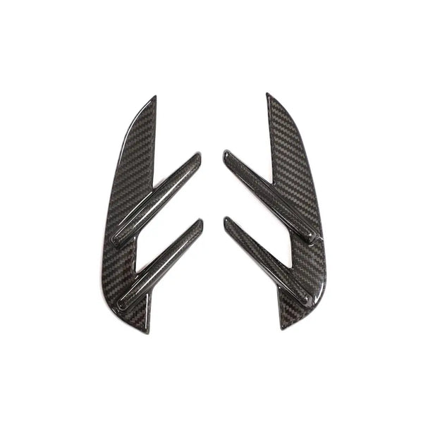Dry Carbon Fiber Front Fender Air Vent Cover Trims for BMW M4 G82 / M4 G83 (2020-2023)