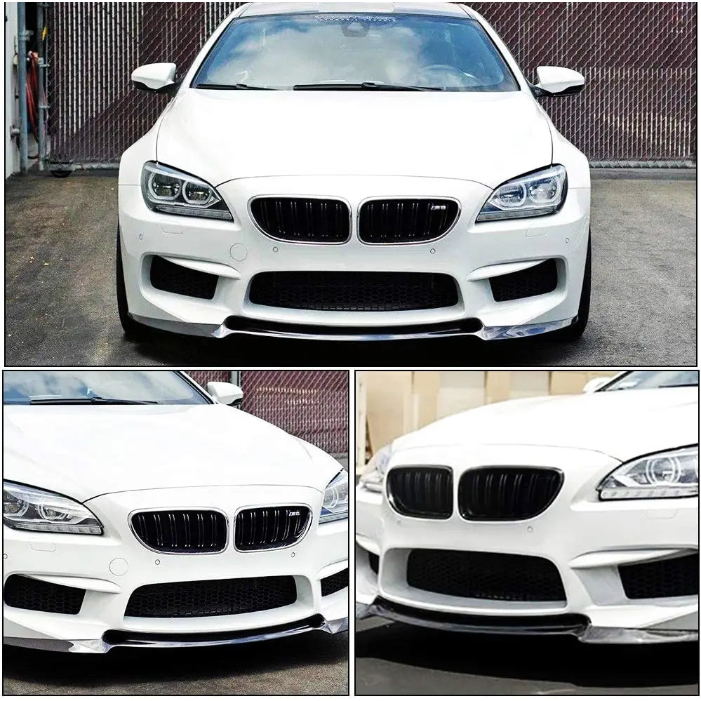 Carbon Fiber 3-Piece Front Lip Splitter for BMW M6 F06 / F12 / F13 (2013-2016)