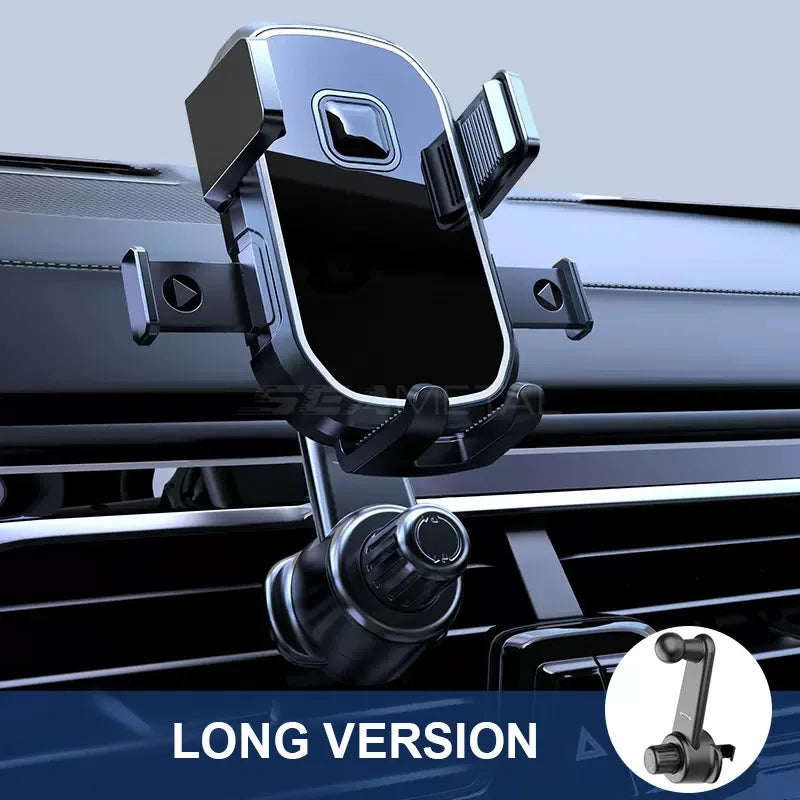 Gravity Air Vent Phone Holder - Spiral Hook Mount