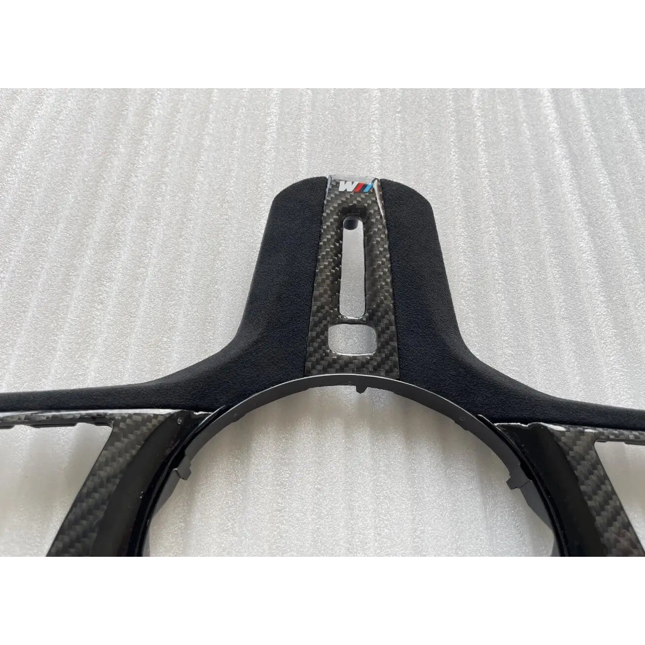 Carbon Fiber Steering Wheel Trim for BMW X3M F97 / X4M F98 / X5M F95 / X6M F96 (2020-2023)