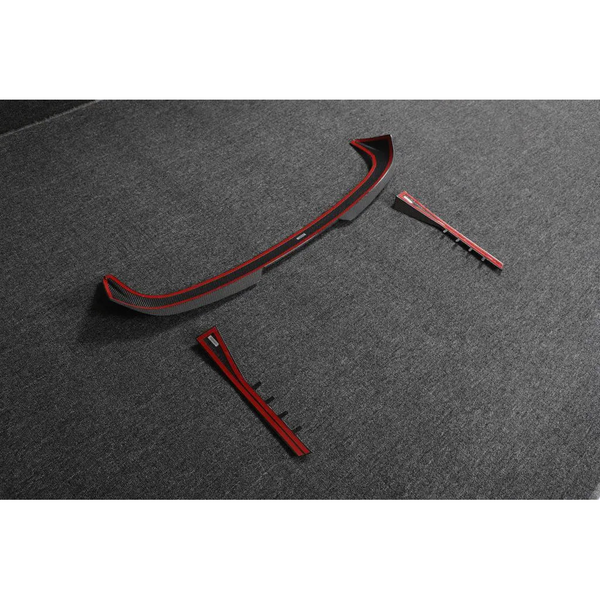 Carbon Fiber Rear Roof Spoiler & Side Wing Lip for BMW M3 Touring G81 (2022-2023)
