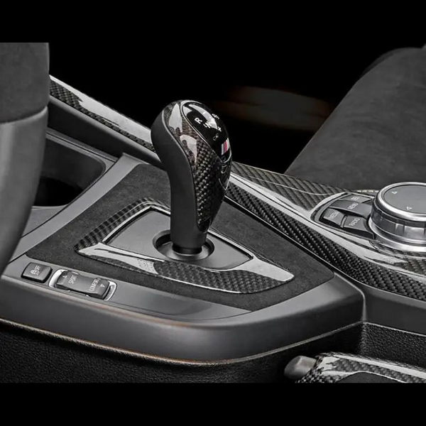 Carbon Fiber Gear Base Cover for BMW 1 / 2 / 3 / 4 Series (2012-2018) LHD & RHD