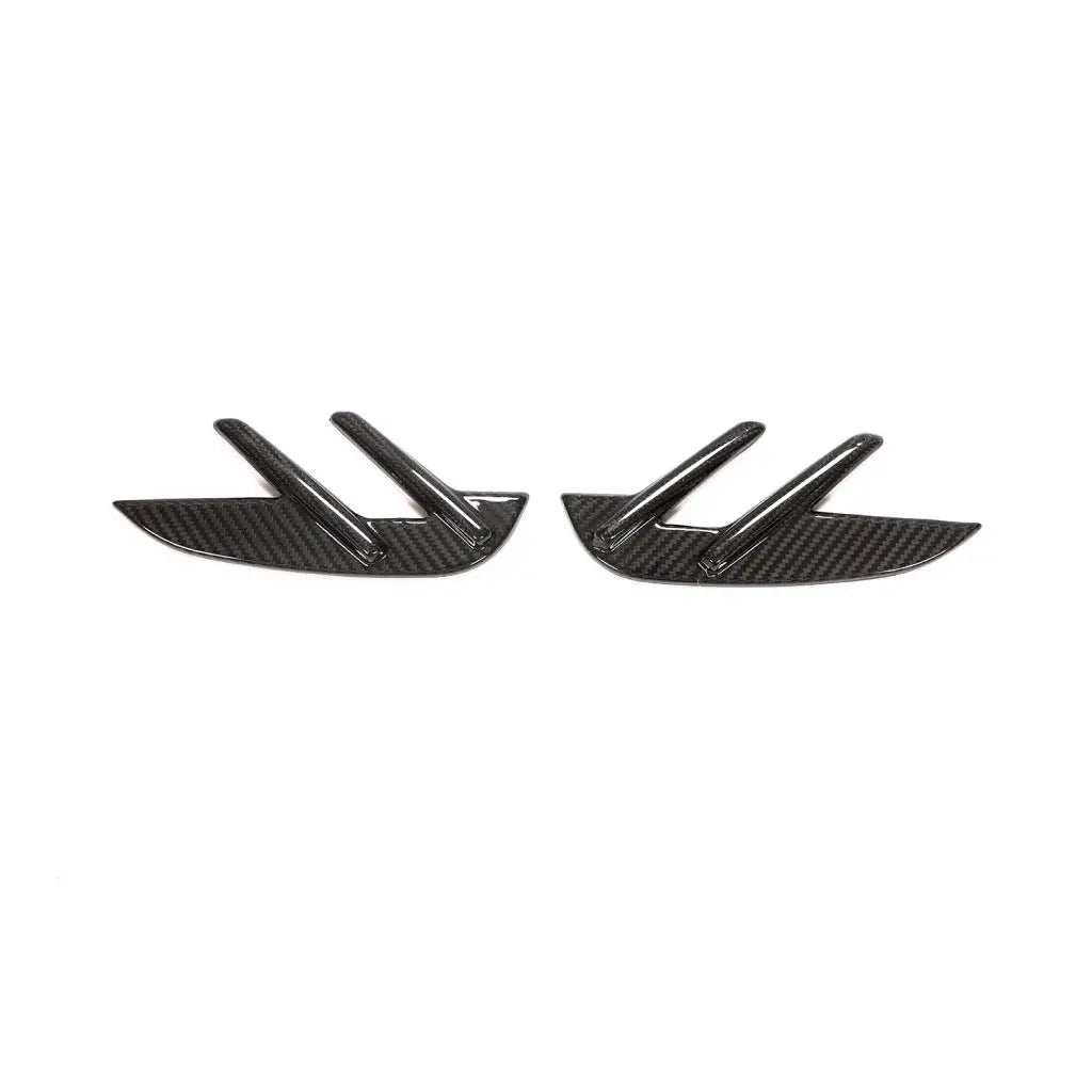 Dry Carbon Fiber Front Fender Air Vent Cover Trims for BMW M4 G82 / M4 G83 (2020-2023)