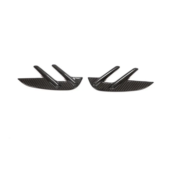 Dry Carbon Fiber Front Fender Air Vent Cover Trims for BMW M4 G82 / M4 G83 (2020-2023)