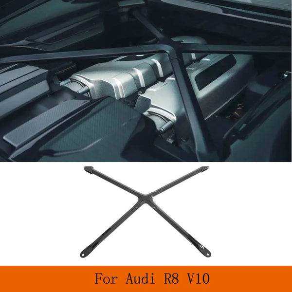 Carbon Fiber Engine Bar Upgrade for Audi R8 V10 RWD Coupe (2022-2023)