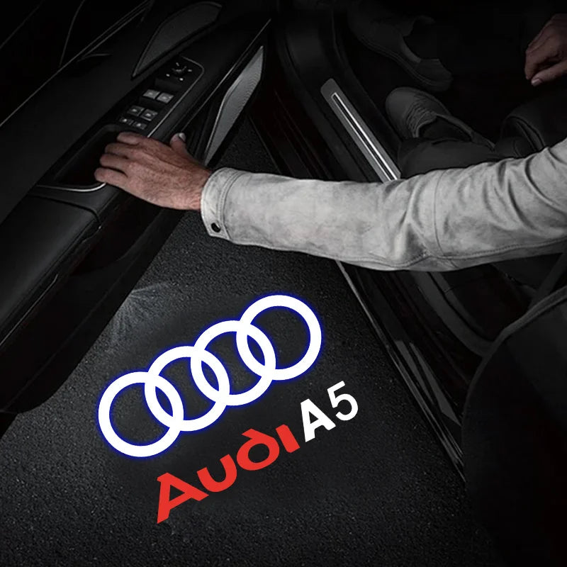 Audi LED Logo Projector Door Welcome Lights - 2 or 4 Pack