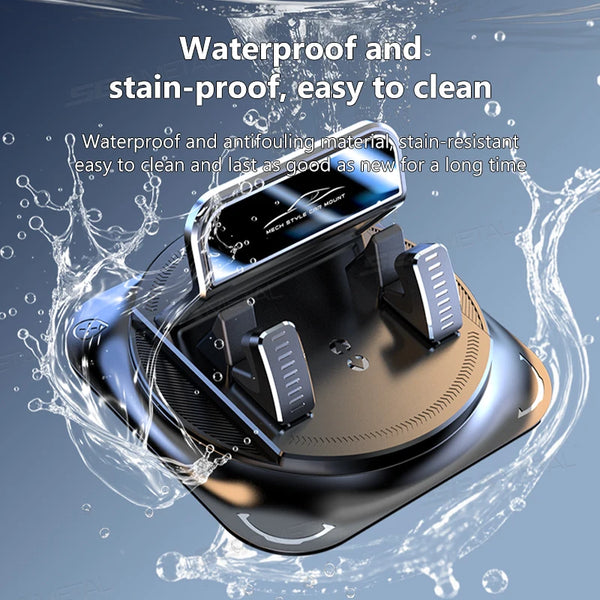 360� Car Dashboard Phone Mount - Anti-Slip Holder