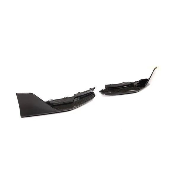 Dry Carbon Fiber Rear Bumper Canard Splitter Flaps for BMW M3 G80 (2021-2022)
