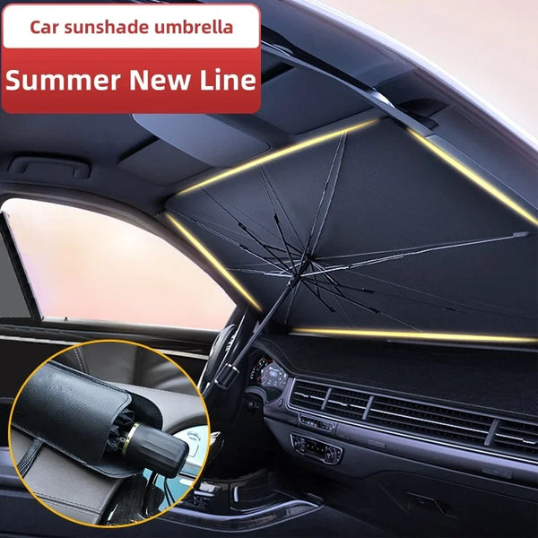 Car Foldable Windshield Sun Shade - UV Protection
