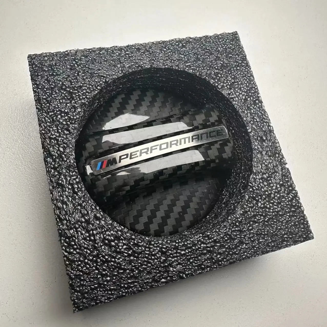 Carbon Fiber Fuel Tank Cap Cover for BMW (E90, E92, F30, F80, F82, M3, M4 & More)