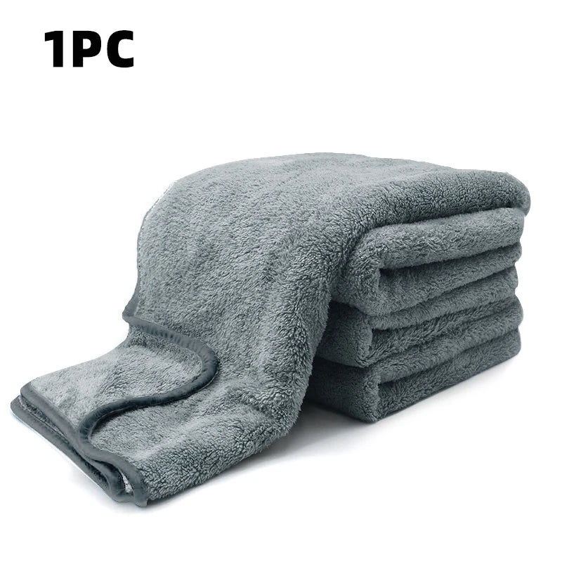 Microfiber Car Wash Towel - Ultra-Absorbent Detailing Cloth