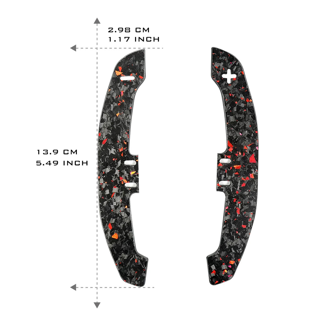 Carbon Fiber Spare Paddles - Compatible with Magnetic Base (Not Included)