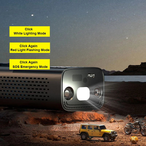 Smart Digital Tyre Inflator - Portable Air Compressor