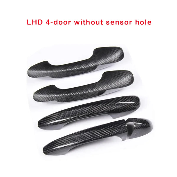 Real Carbon Fiber Door Handle Covers for Mercedes-Benz
