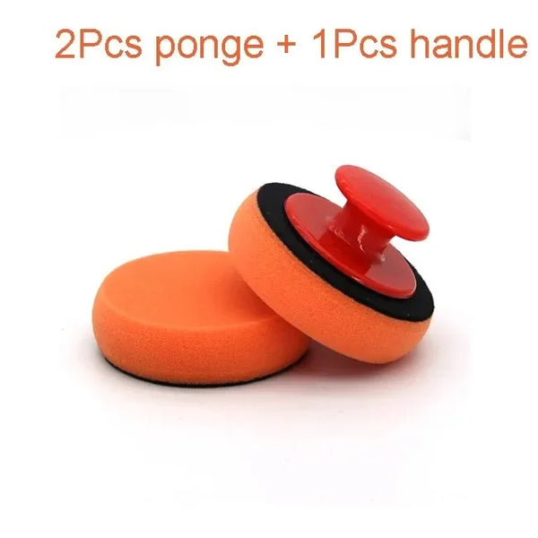 Car Wax Applicator Pads Set - Soft Foam Detailing Pads