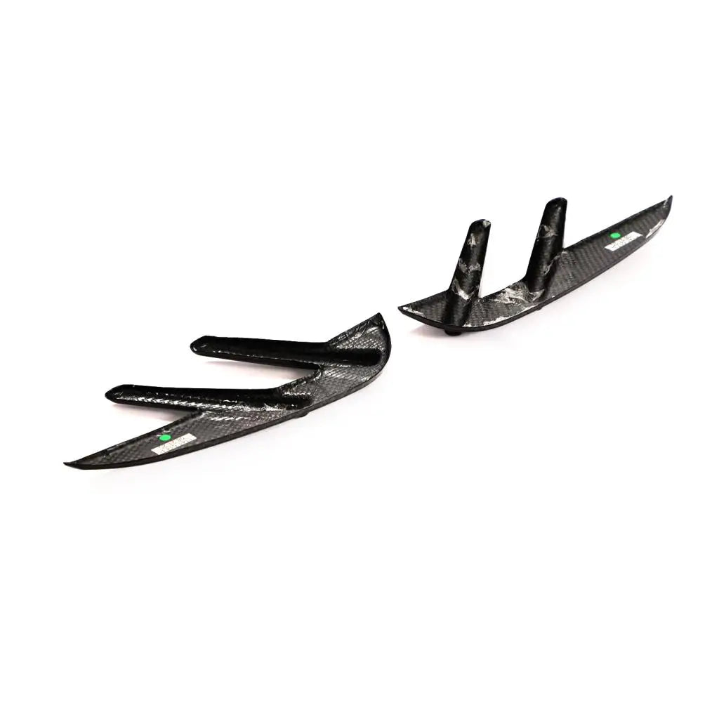Dry Carbon Fiber Front Fender Air Vent Cover Trims for BMW M4 G82 / M4 G83 (2020-2023)