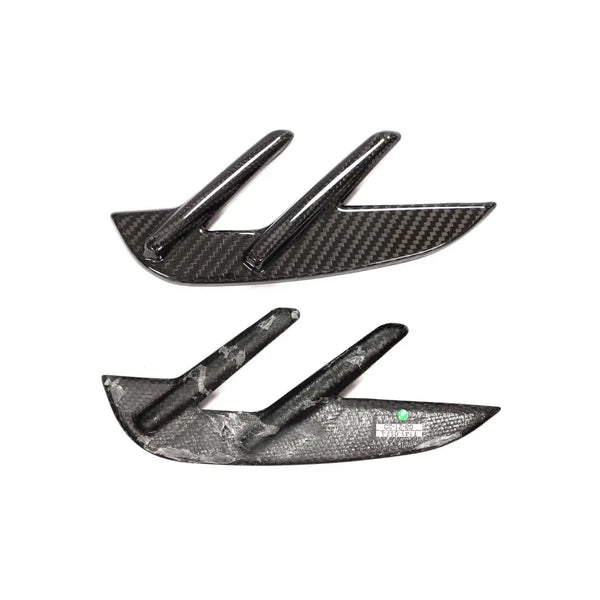 Dry Carbon Fiber Front Fender Air Vent Cover Trims for BMW M4 G82 / M4 G83 (2020-2023)