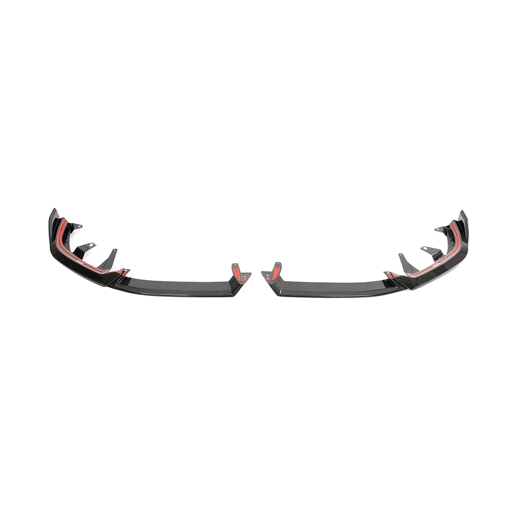 Carbon Fiber Front Bumper Chin Spoiler Splitter Kit for BMW 5 Series i5 G60 M Sport (2024)