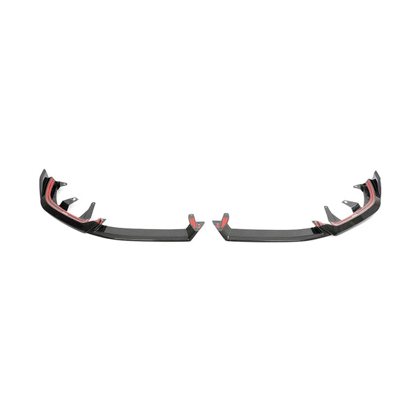 Carbon Fiber Front Bumper Chin Spoiler Splitter Kit for BMW 5 Series i5 G60 M Sport (2024)