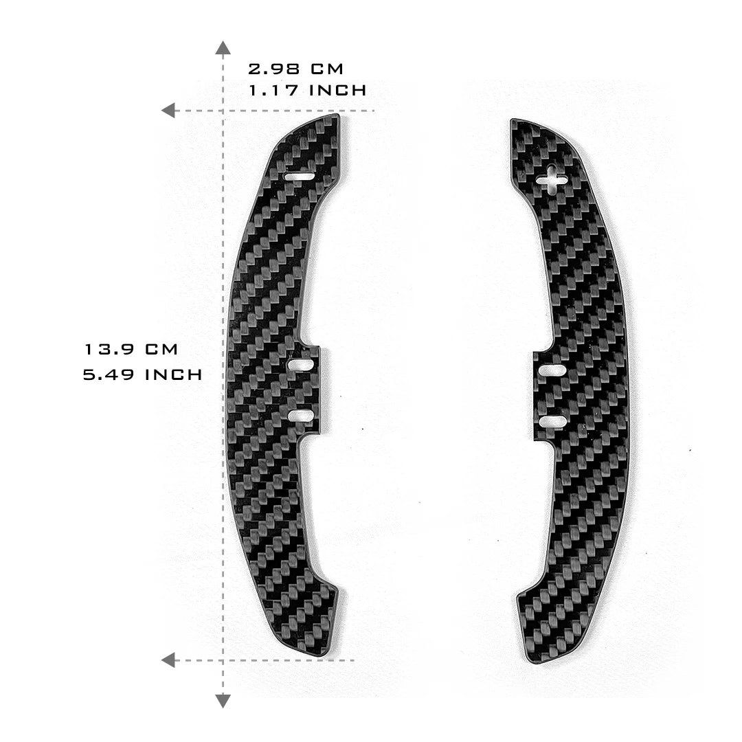 Carbon Fiber Spare Paddles - Compatible with Magnetic Base (Not Included)