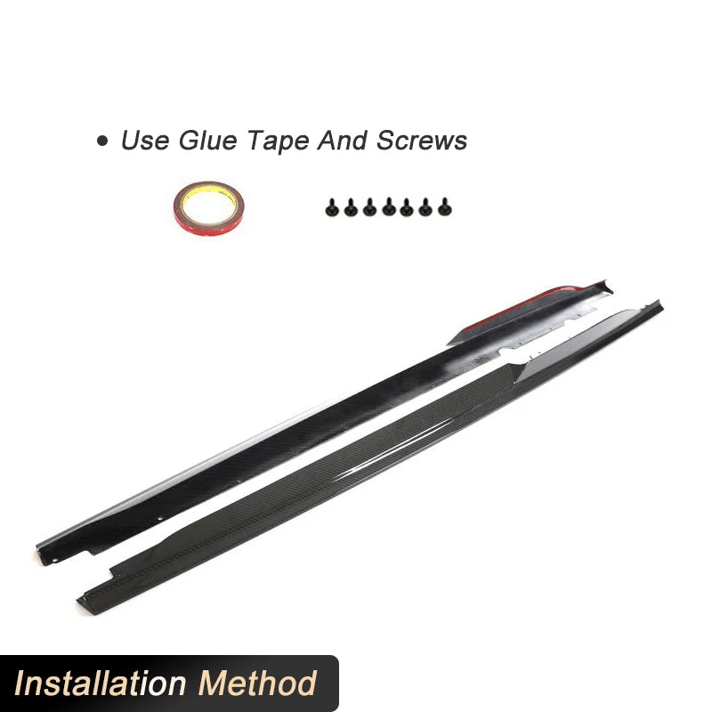 Carbon Fiber Side Skirts Upgrade for Audi R8 (2022-2023)