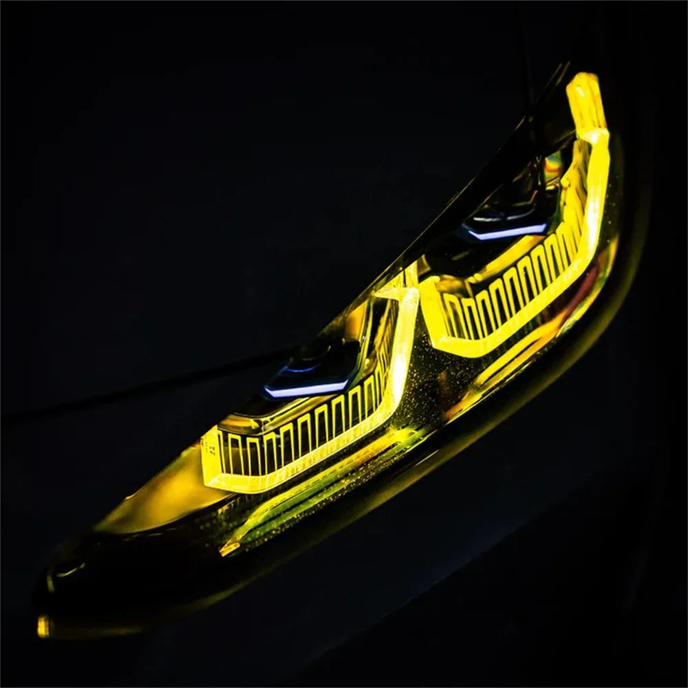 Headlight DRL Module Upgrade (Yellow, Blue, Red) for BMW M3/M4 4 Series CSL (2021+) - EuroSpeed