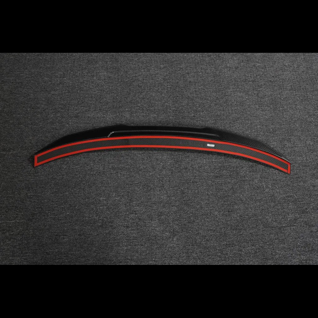 Dry Carbon Fiber High Kick Rear Trunk Spoiler Wing for BMW 4 Series G22 / M4 G82 (2021-2023)