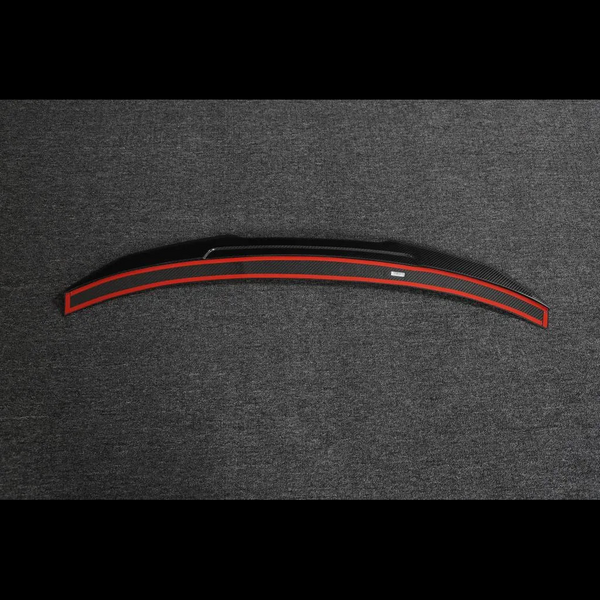 Dry Carbon Fiber High Kick Rear Trunk Spoiler Wing for BMW 4 Series G22 / M4 G82 (2021-2023)